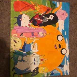 Hand drawn Avdenture time poster